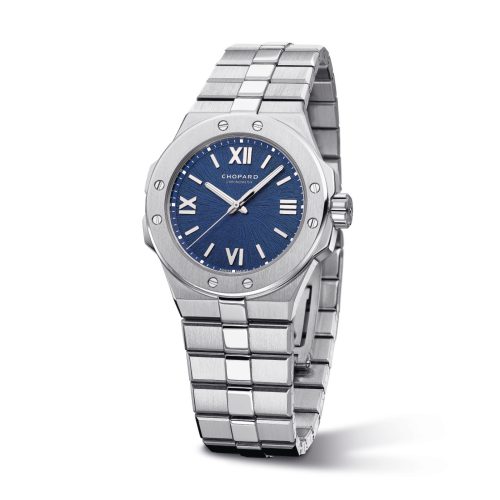 Alpine-Eagle-XSmall-staal,-blauwe--wijzerplaat,-ø-33-mm