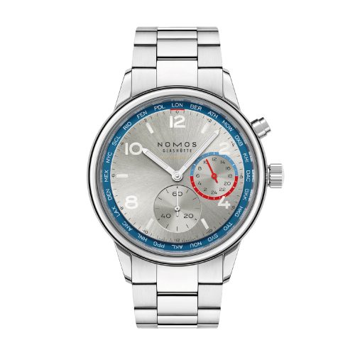 Club-Sport-Neomatik-Worldtimer-zilver,-ø-40-mm