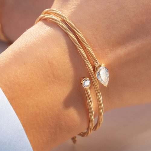 armband-Embrace-Me.-Power-of-Diamond--Drop,-geelgoud,-koud-emaille--met-diamanten-1.784-ct