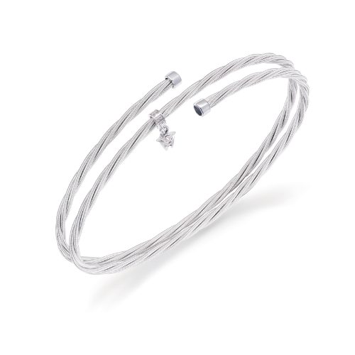 armband-Embrace-Me.-Power-of-gold,--witgoud-met-diamant-
