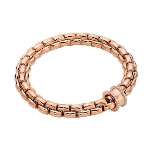 armband-Flex'it,-roségoud-bezet-met-pavé-gezette-briljant-0.44-ct
