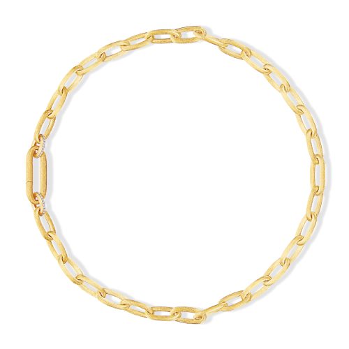 collier-Libera,-geelgoud-bezet-met-briljant-0.26-ct