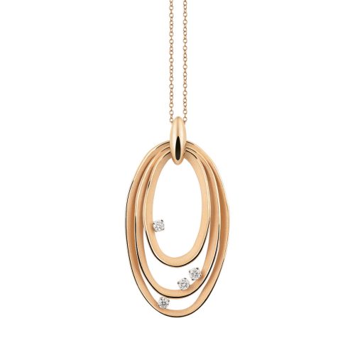 hanger-Dune-Chic-Series,-18-karaat-Orange-Apricot-Gold,-0.21-ct