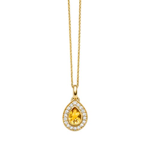 hanger,-geelgoud-bezet-met-citrien-en-briljant-0.10-ct