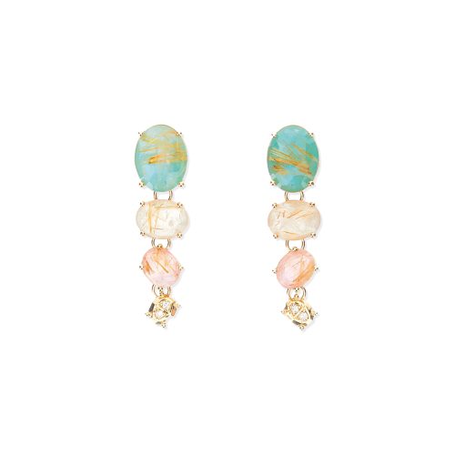 oorsieraden-Ipanema,-geelgoud-bezet-met-quartz