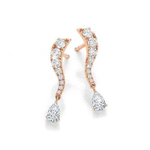 oorsieraden,-roségoud-bezet-met-briljant-0.38-ct