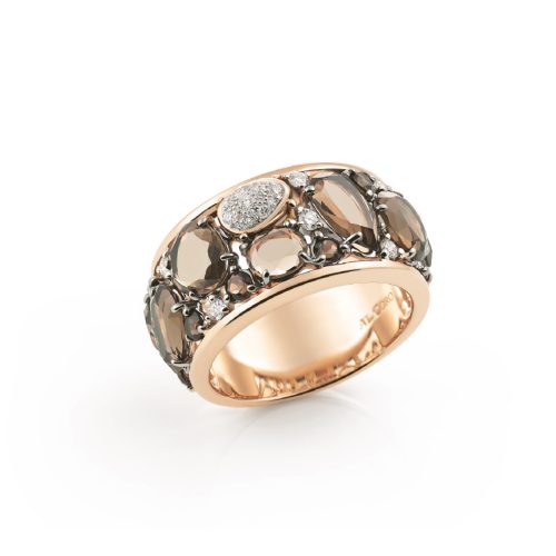 ring-Candy,-roségoud-bezet-met--quartz-en-briljant-0.27-ct