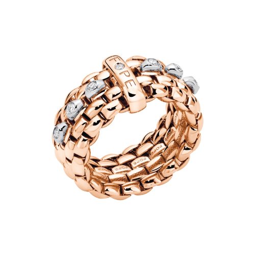 ring-Panorama-Flex'it,-roségoud-bezet-met-briljant-0.12-ct